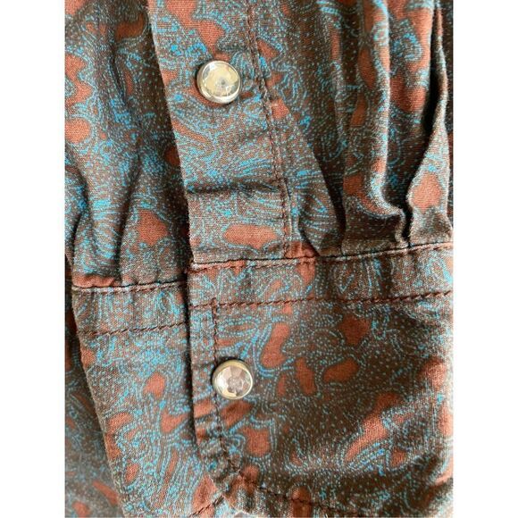 Cowgirl hardware girls, Longsleeve studied snap front shirt, size XL - Picture 3 of 6